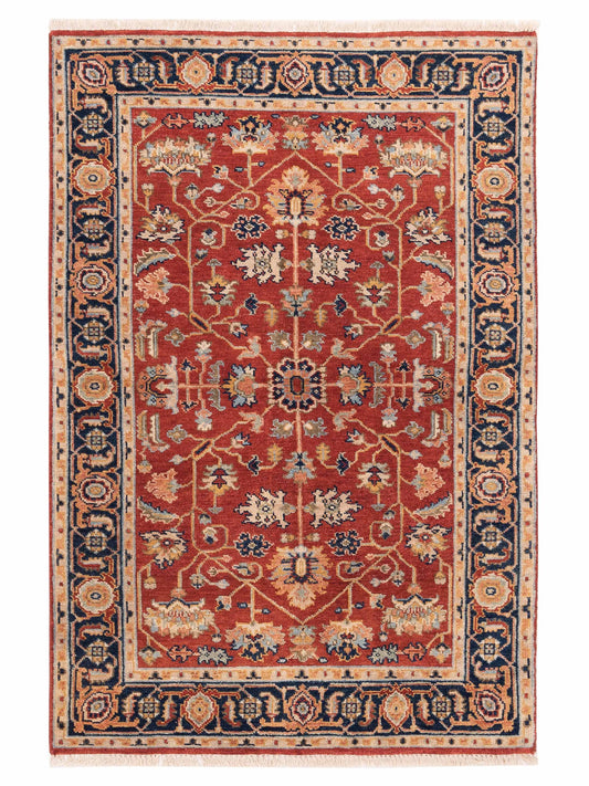 Rajpur Serapi 126613 Red Traditional Hand Knotted Rug