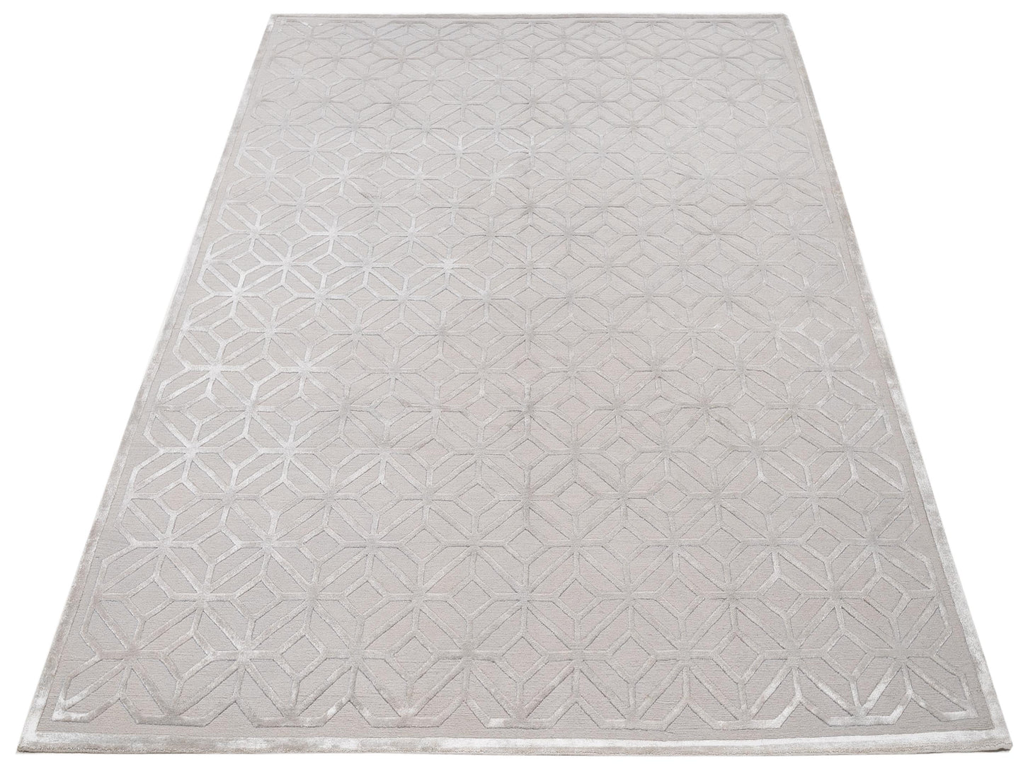 Siena Tibetino 126643 Silver  Traditional Hand Knotted Rug