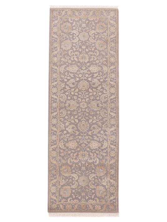 Rajpur Imperial Silk 127303 Gray Traditional Hand Knotted Rug