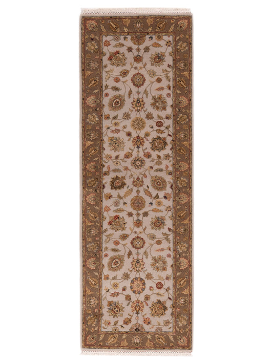 Rajpur Imperial Silk 127313 Ivory Traditional Hand Knotted Rug