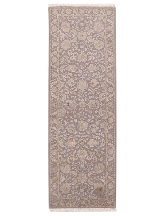 Rajpur Imperial Silk 127316 Gray Traditional Hand Knotted Rug