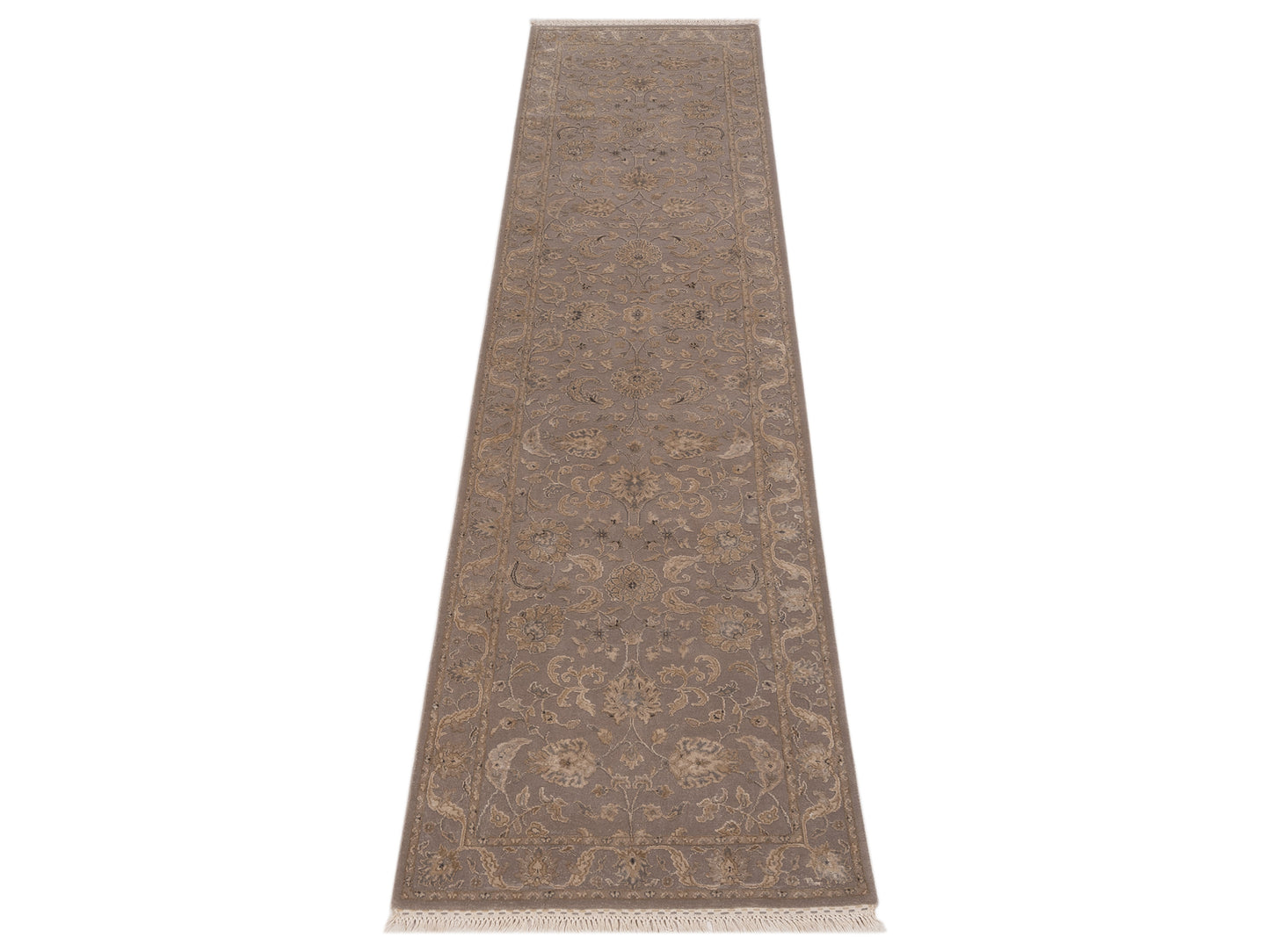 Rajpur Imperial Silk 127336 Gray  Traditional Hand Knotted Rug