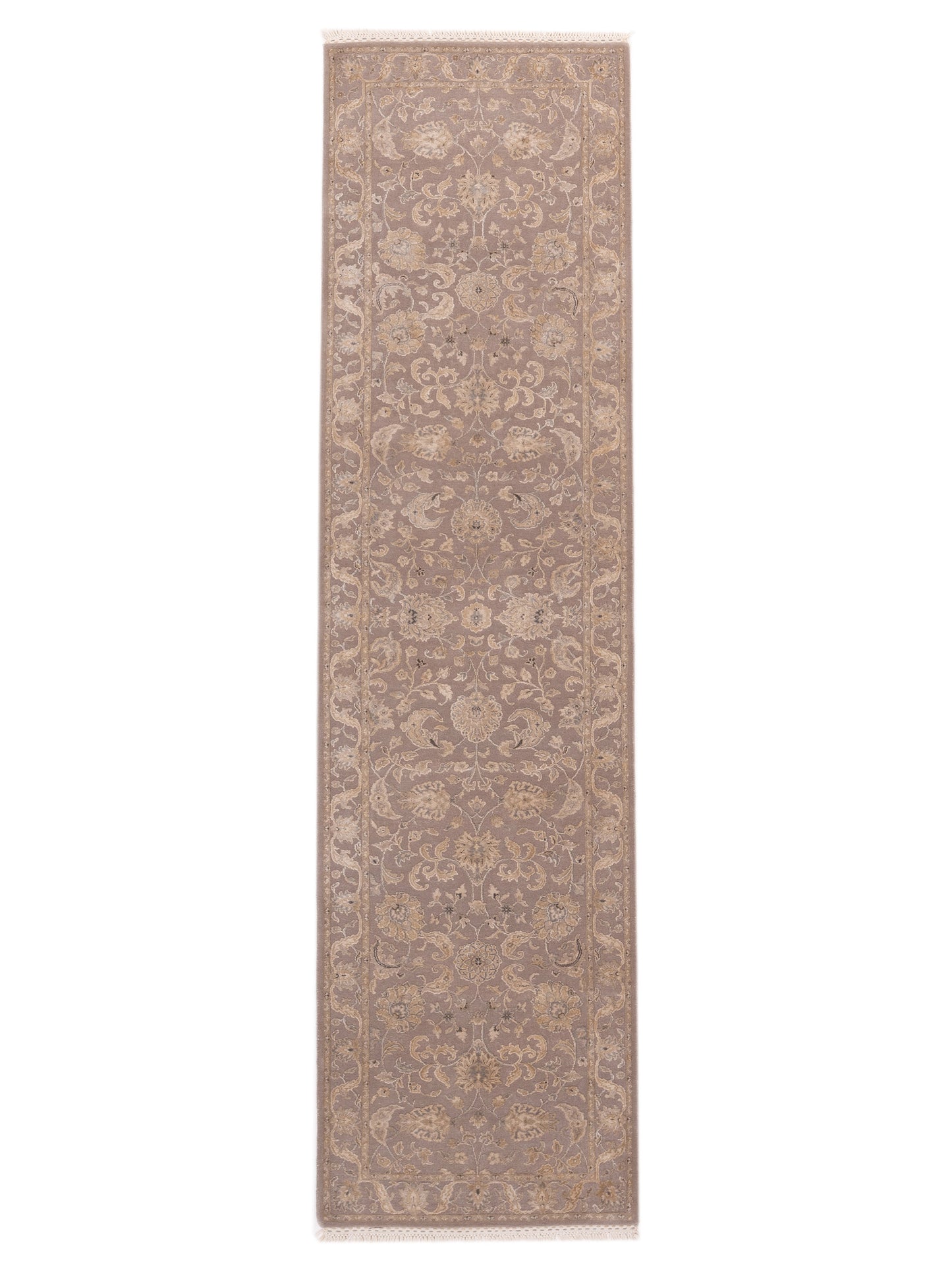 Rajpur Imperial Silk 127336 Gray Traditional Hand Knotted Rug