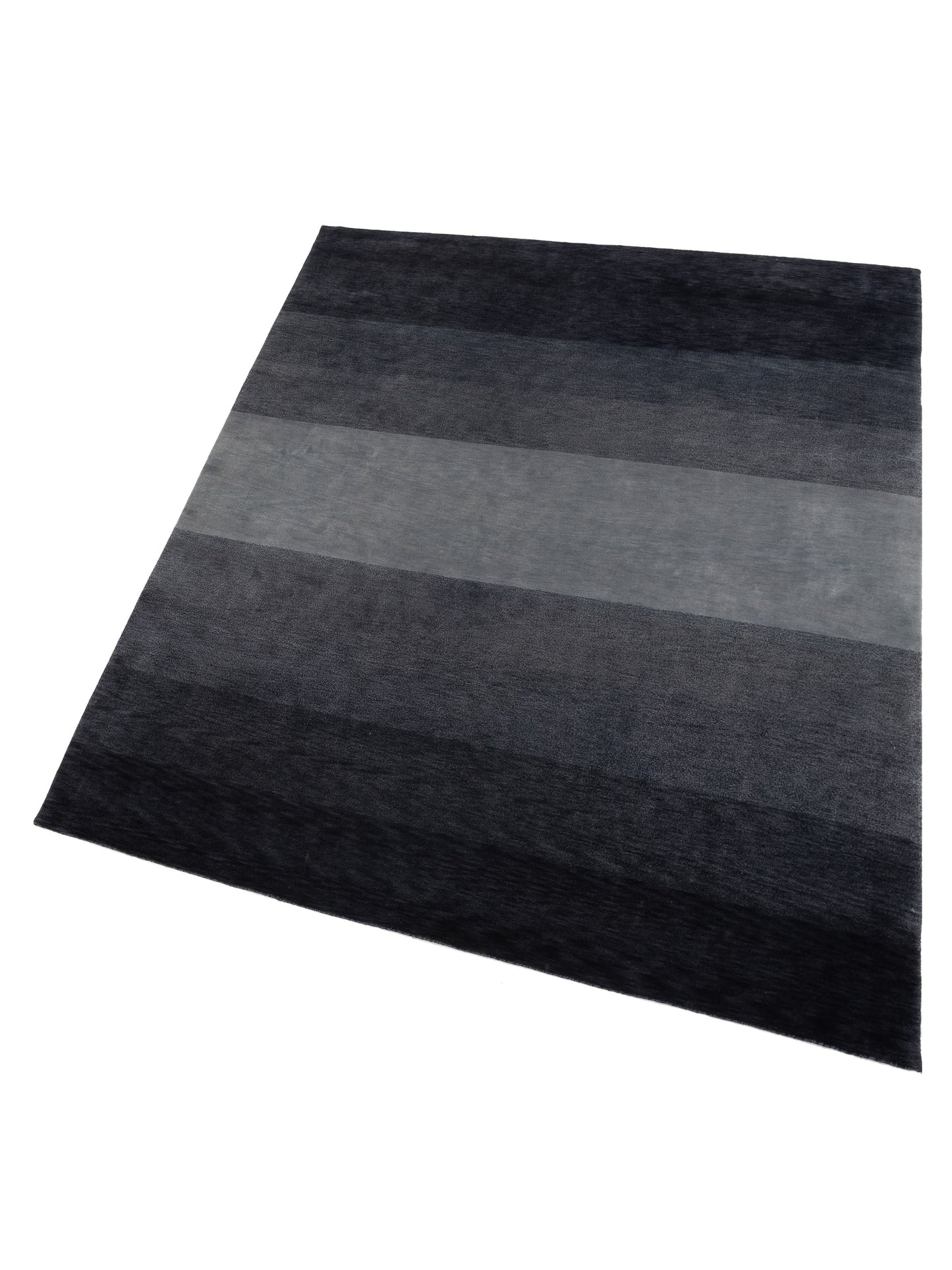 Siena Tibetino 127414 Dark Gray  Contemporary Hand Knotted Rug