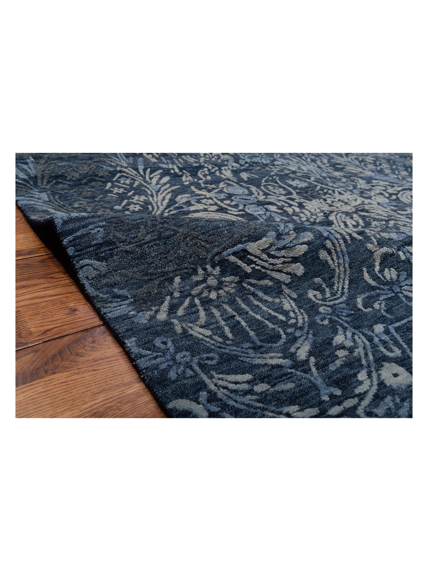 Siena Tibetino 127416 Blue  Contemporary Hand Knotted Rug