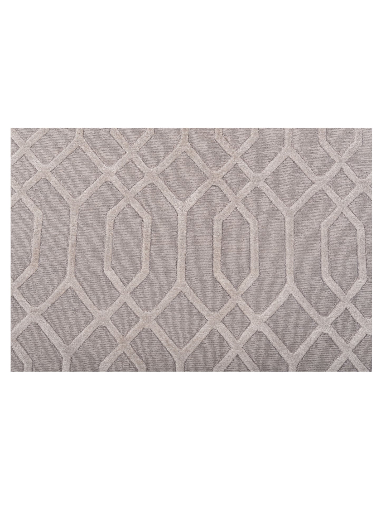 Siena Tibetino 127476 Silver  Contemporary Hand Knotted Rug