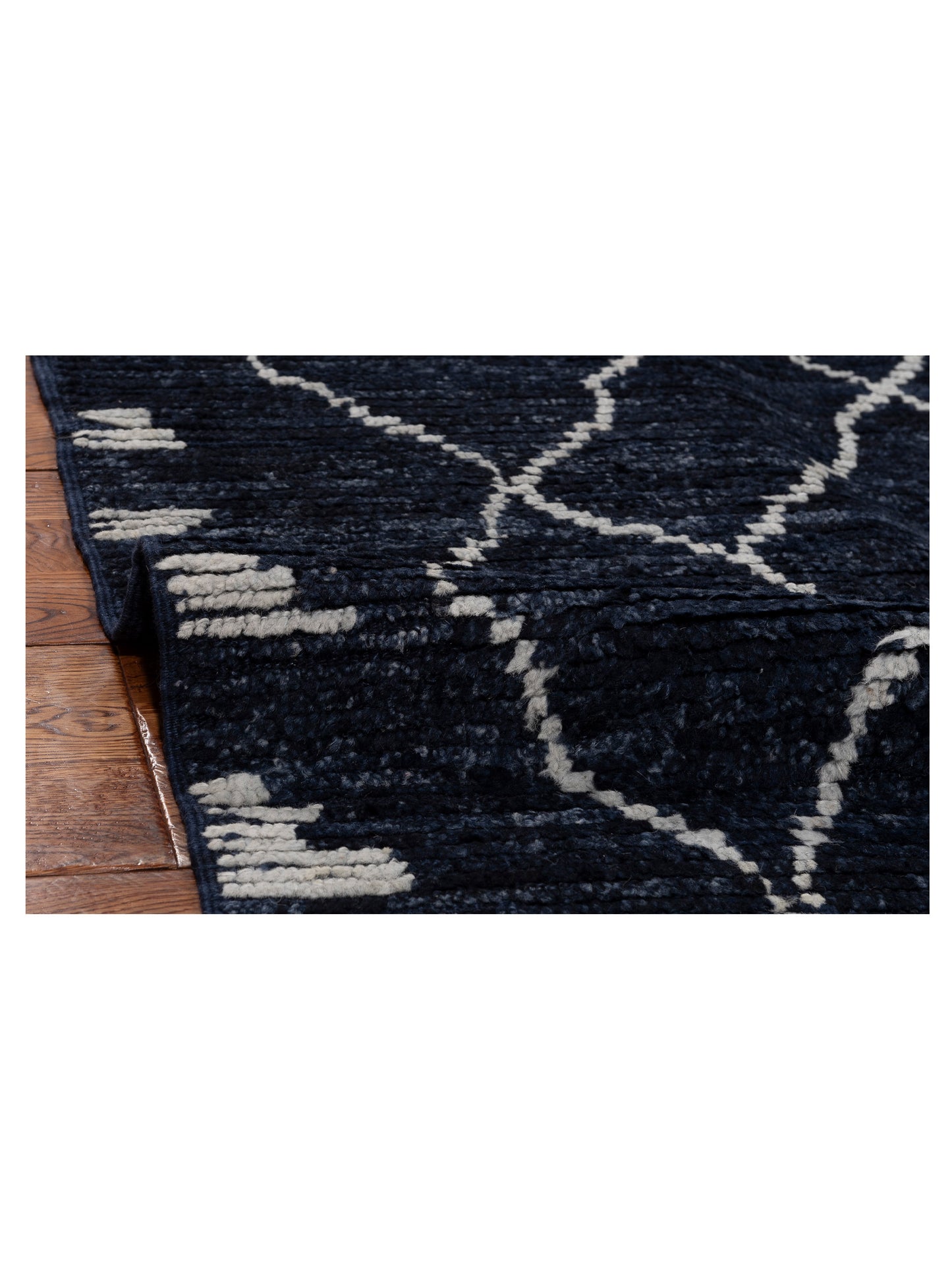 Pasha Berber Aspendos
Aspendos
 Navy Ivory Contemporary Hand Knotted Rug