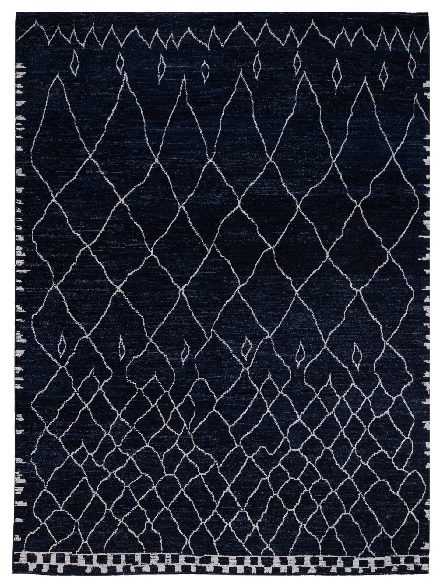 Pasha Berber Aspendos
Aspendos
 Navy Contemporary Hand Knotted Rug