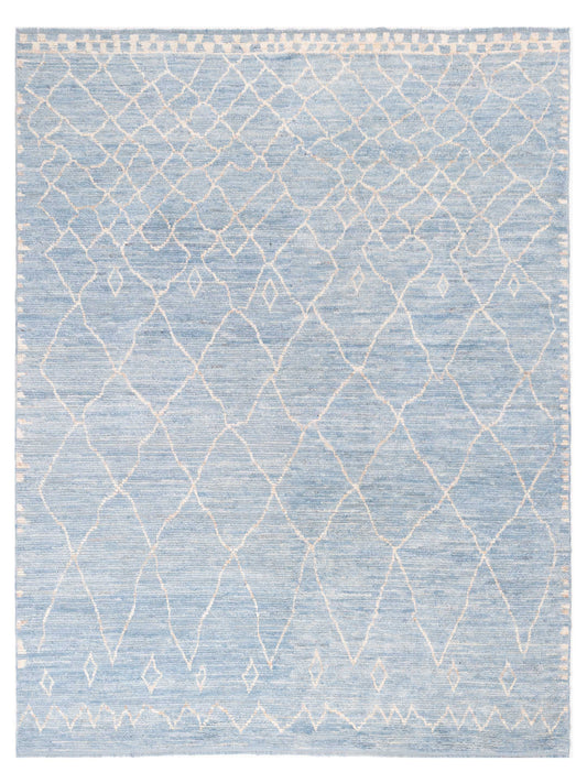 Pasha Berber Aspendos
Aspendos
 Jean Blue Contemporary Hand Knotted Rug