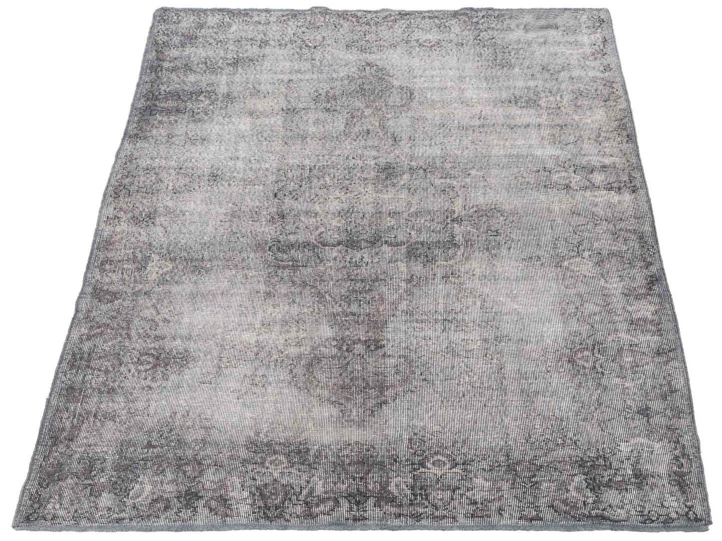 Pasha Vintage 128005 Gray  Contemporary Hand Knotted Rug