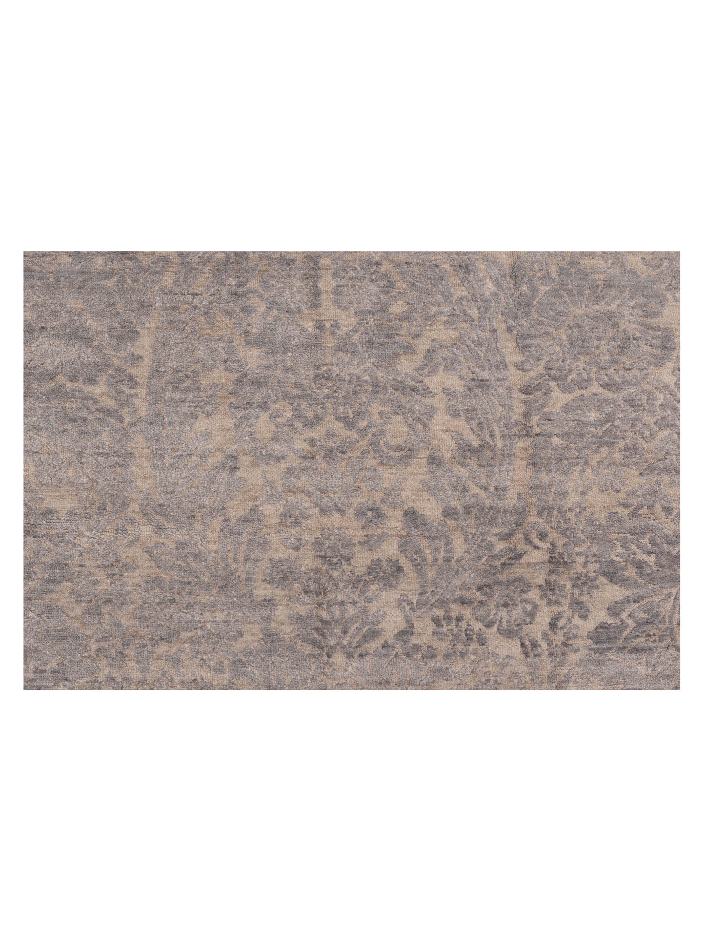 Siena Tibetino 128071 Gray  Contemporary Hand Knotted Rug