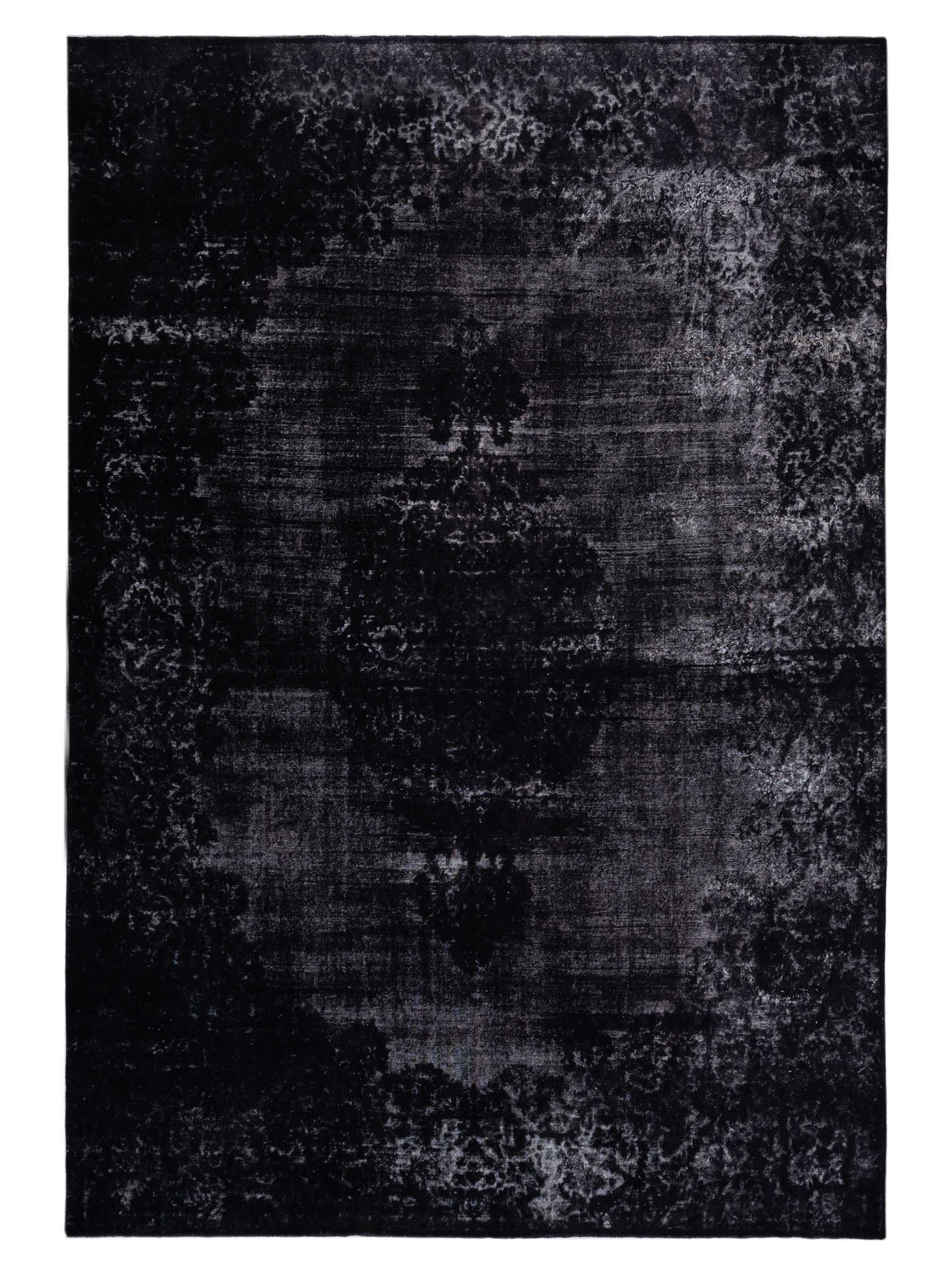 Pasha Vintage 130349 Black Contemporary Hand Knotted Rug