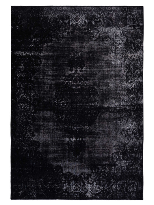 Pasha Vintage 130349 Black Contemporary Hand Knotted Rug