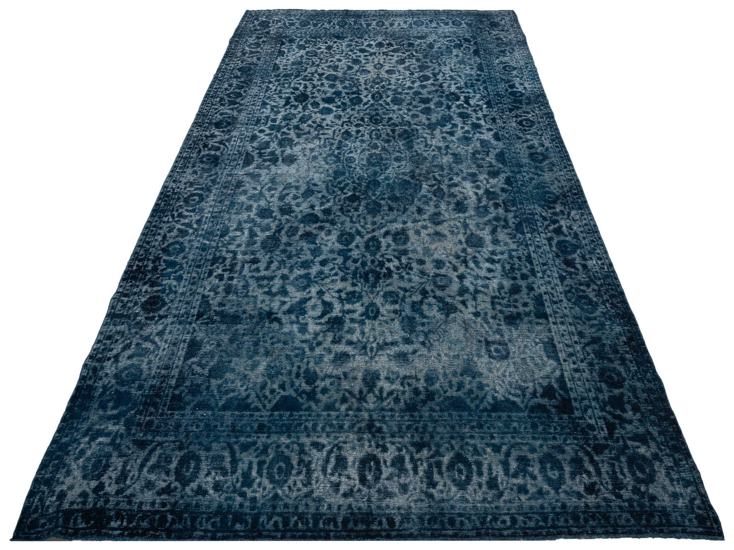 Pasha Vintage 130373 Indigo  Contemporary Hand Knotted Rug