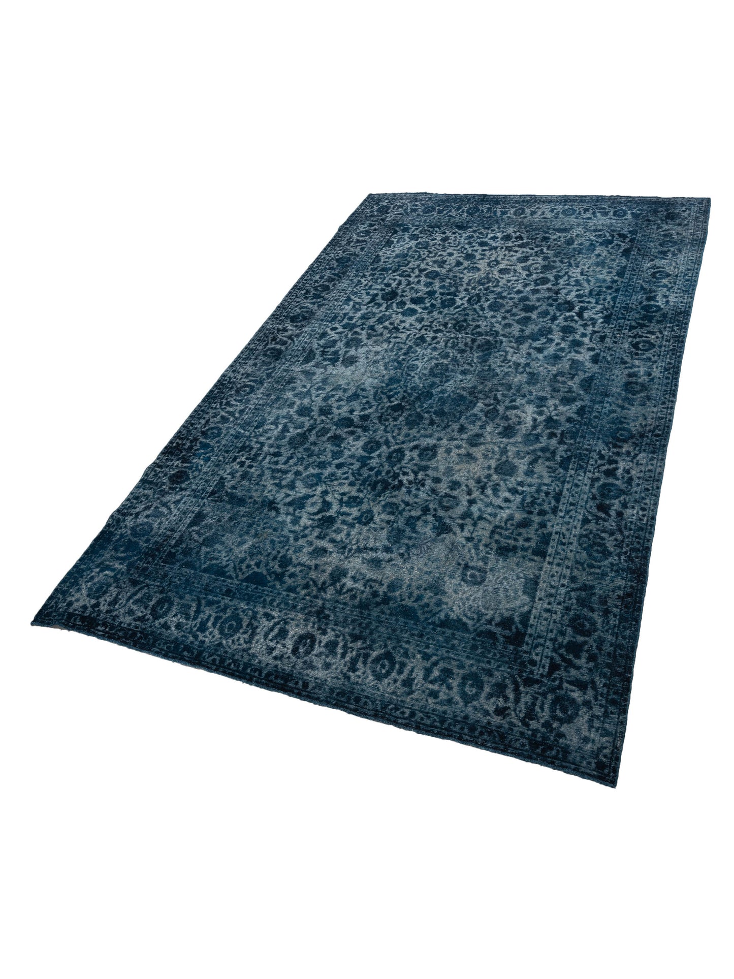 Pasha Vintage 130373 Indigo  Contemporary Hand Knotted Rug