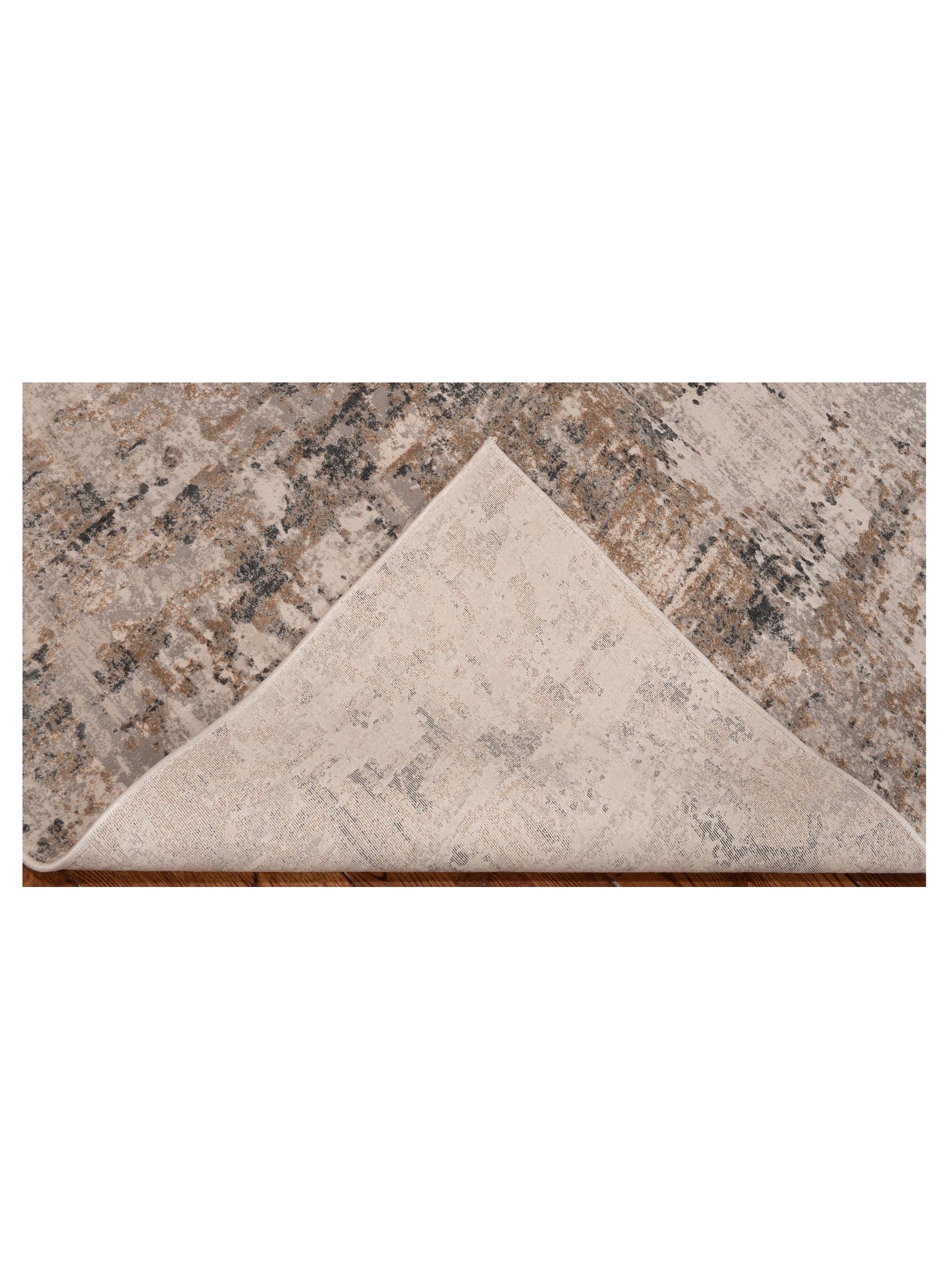 Bergamo Palermo 130407 Ivory Gray  Contemporary Machine Made Rug