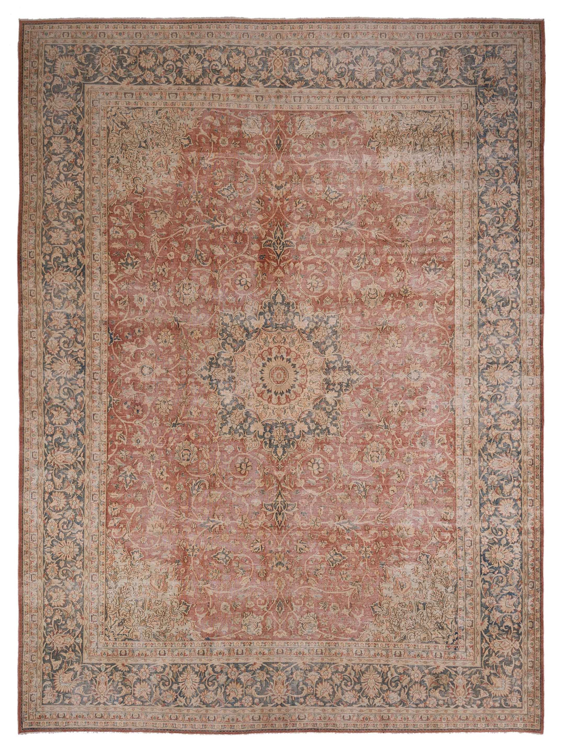 Pasha Vintage 133136 Brick Contemporary Hand Knotted Rug