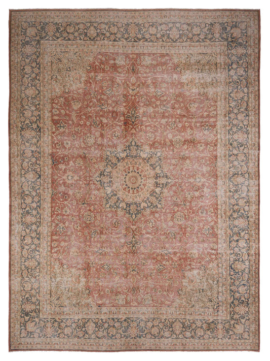 Pasha Vintage 133136 Brick Contemporary Hand Knotted Rug