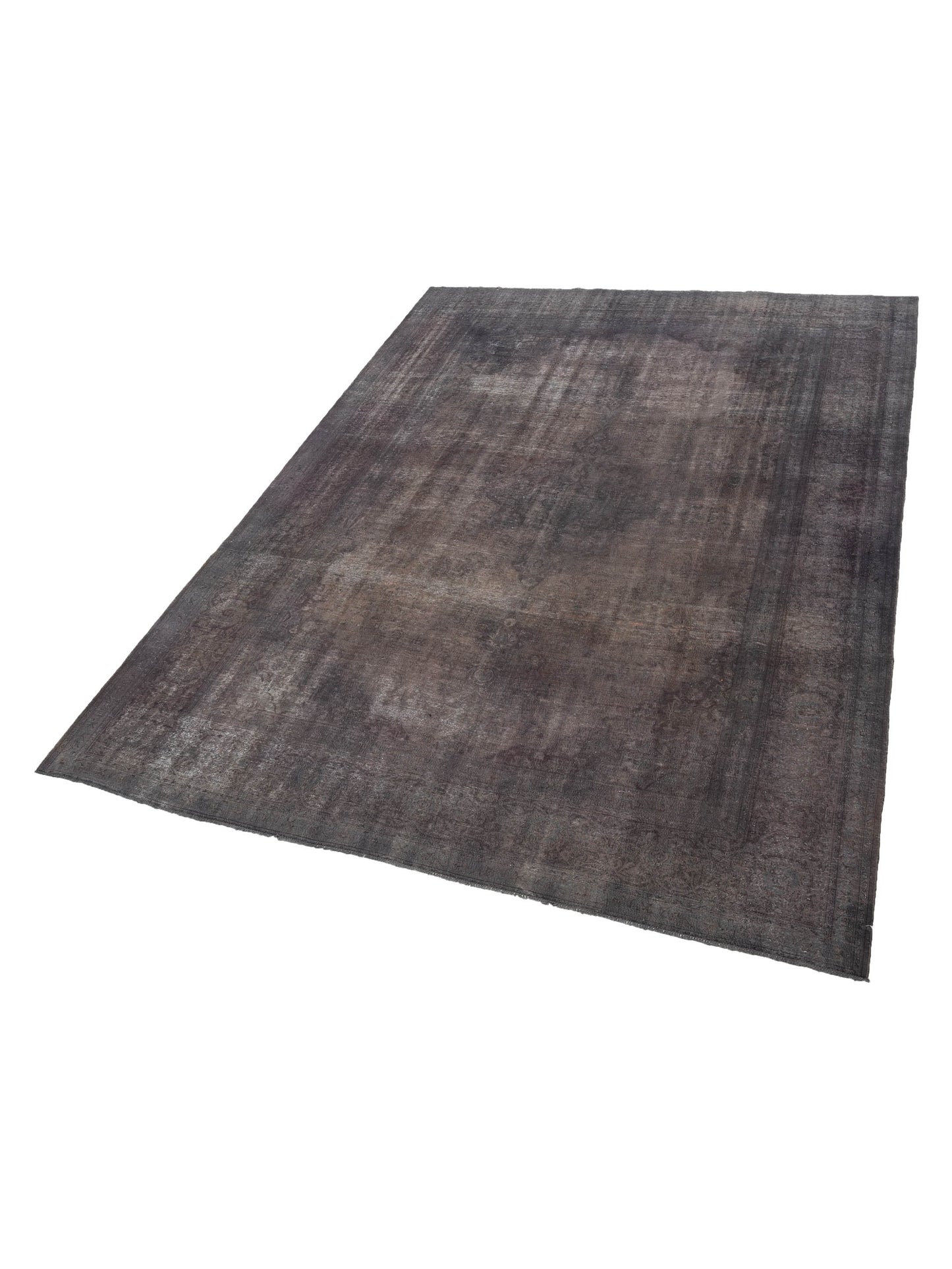 Pasha Vintage 133158 Dark Gray  Contemporary Hand Knotted Rug