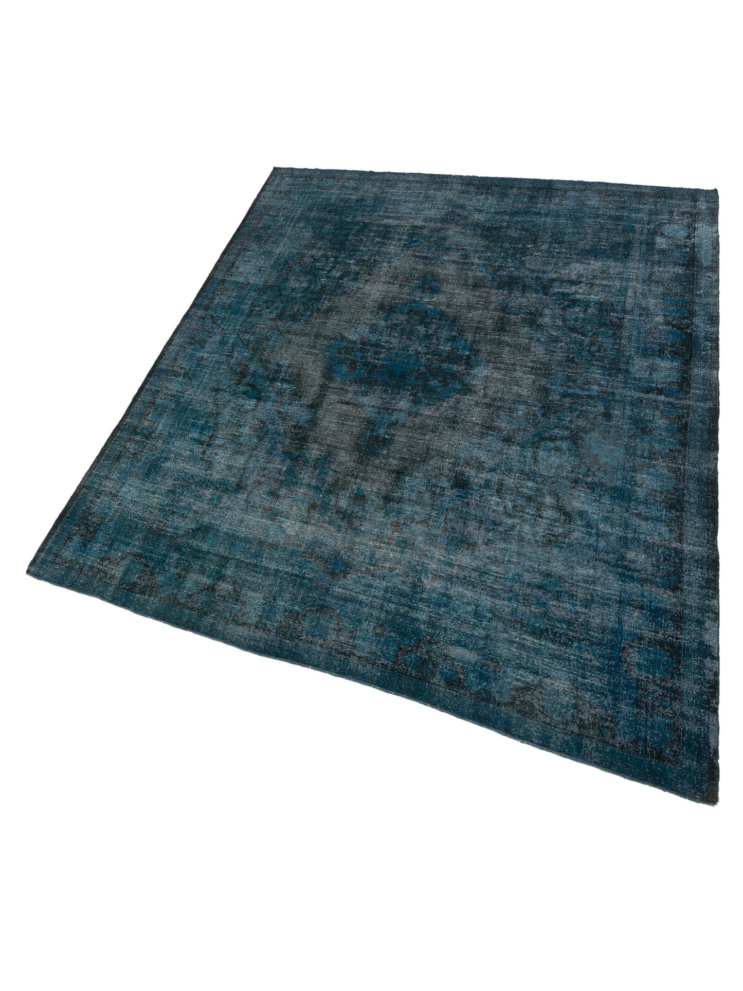 Pasha Vintage 133171 Blue  Contemporary Hand Knotted Rug