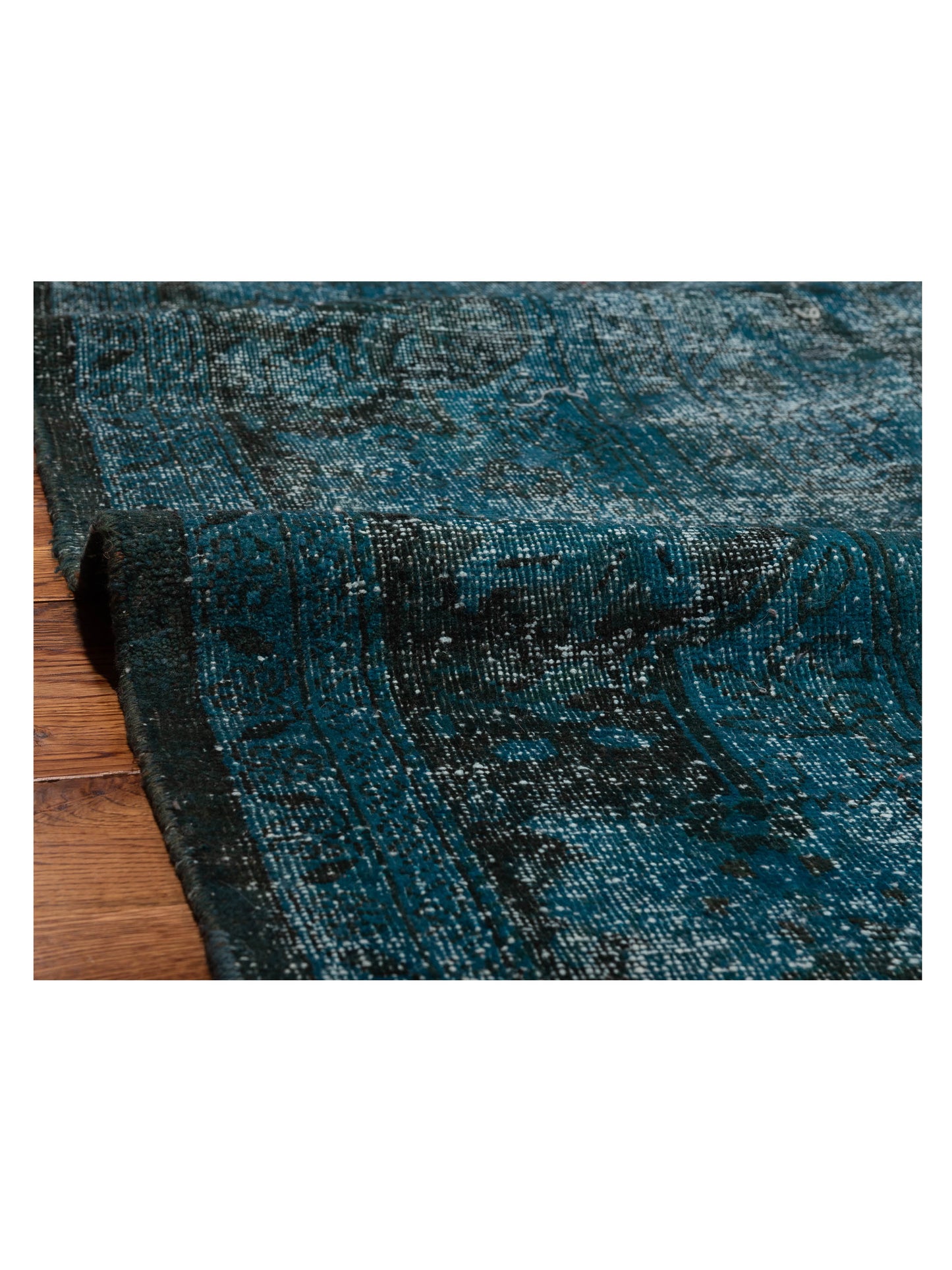 Pasha Vintage 133171 Blue  Contemporary Hand Knotted Rug