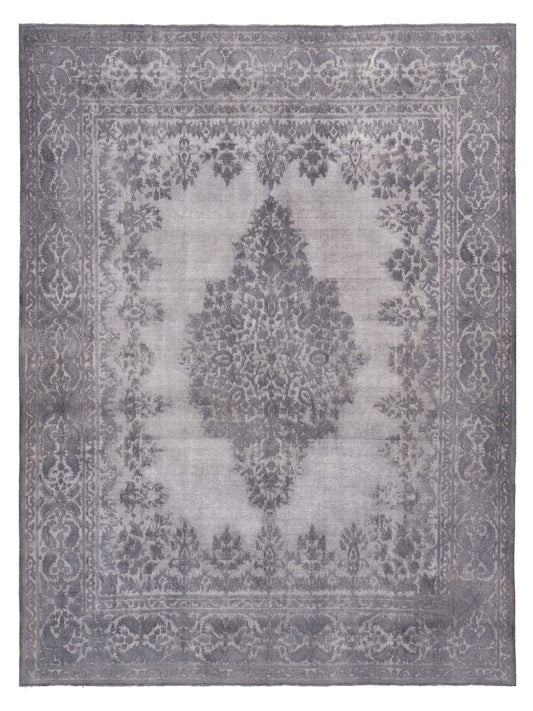 Pasha Vintage 133197 Silver Transitional Hand Knotted Rug