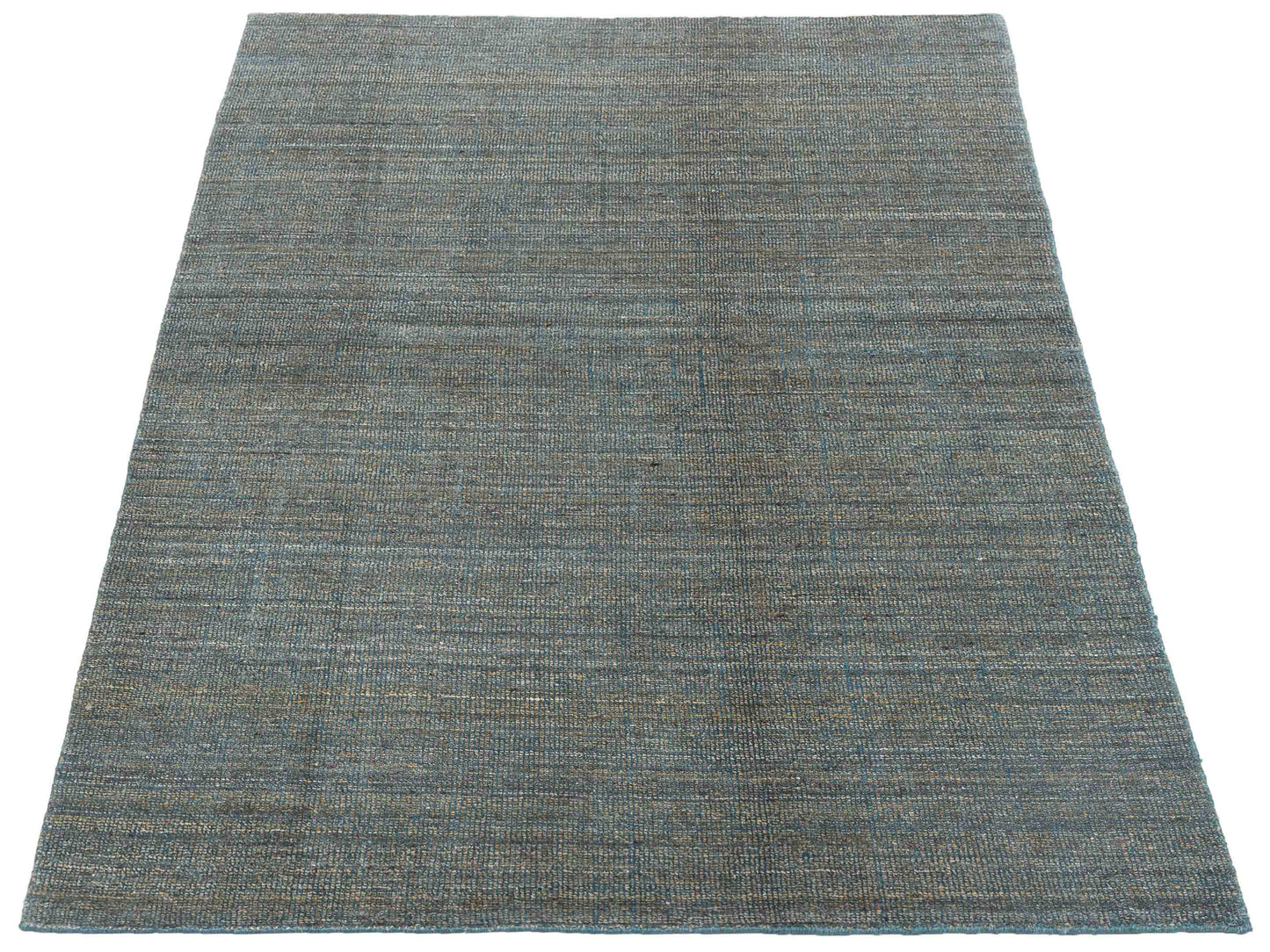 Siena Himalayan 135629 Teal Green Teal Green Contemporary Hand Knotted Rug