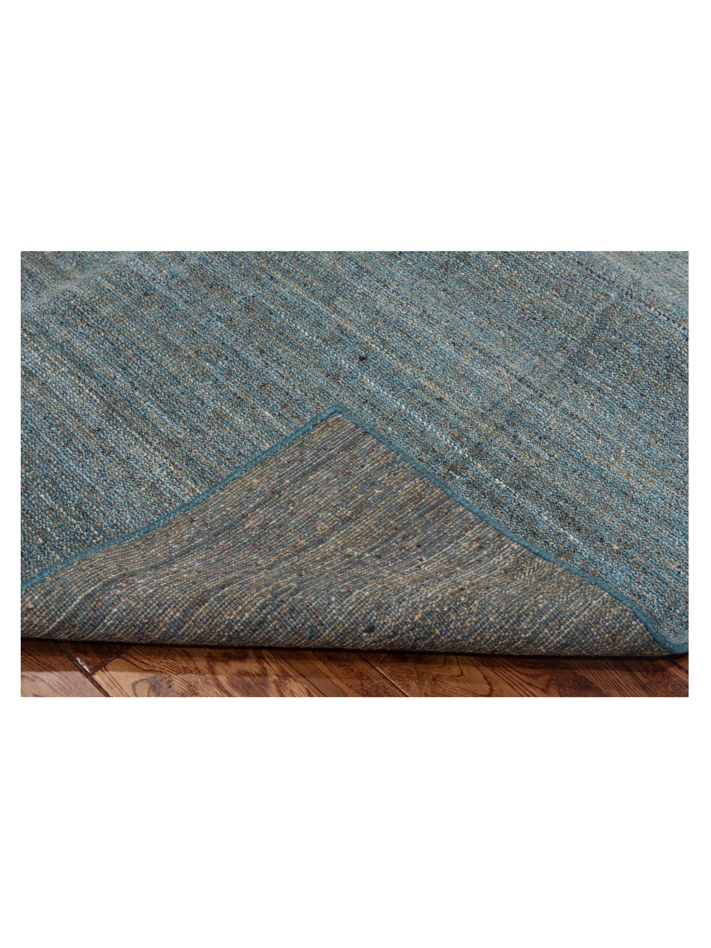 Siena Himalayan 135629 Teal Green Teal Green Contemporary Hand Knotted Rug