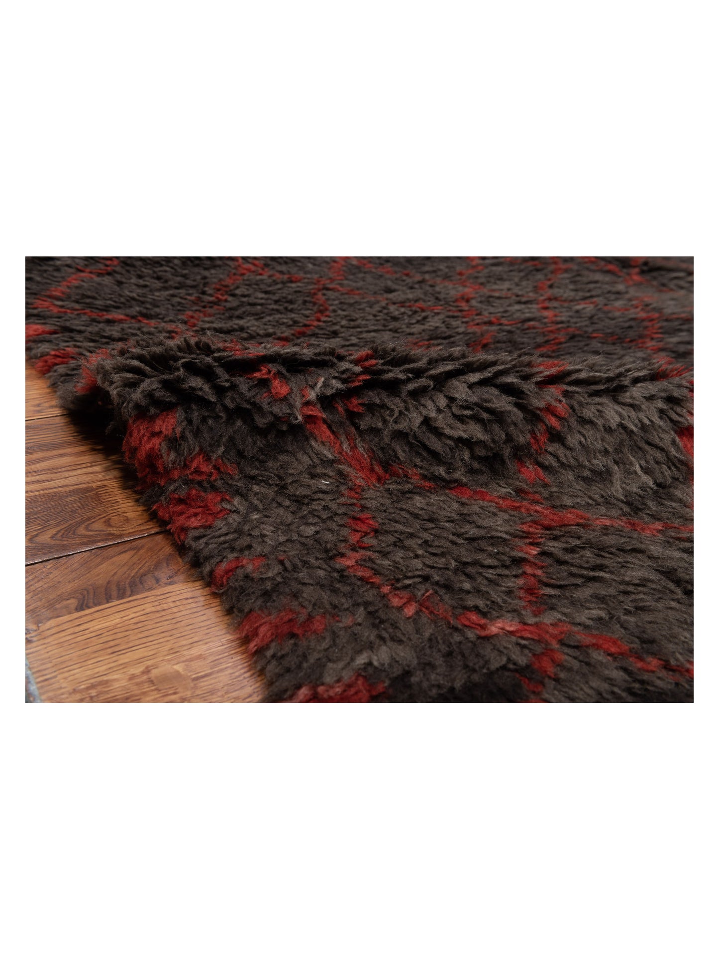 Pasha Berber Aspendos
Aspendos
 Charcoal Red Contemporary Hand Knotted Rug