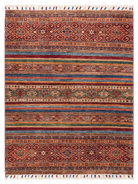 Nomad Horosan 139338 Multi Tribal Hand Knotted Rug