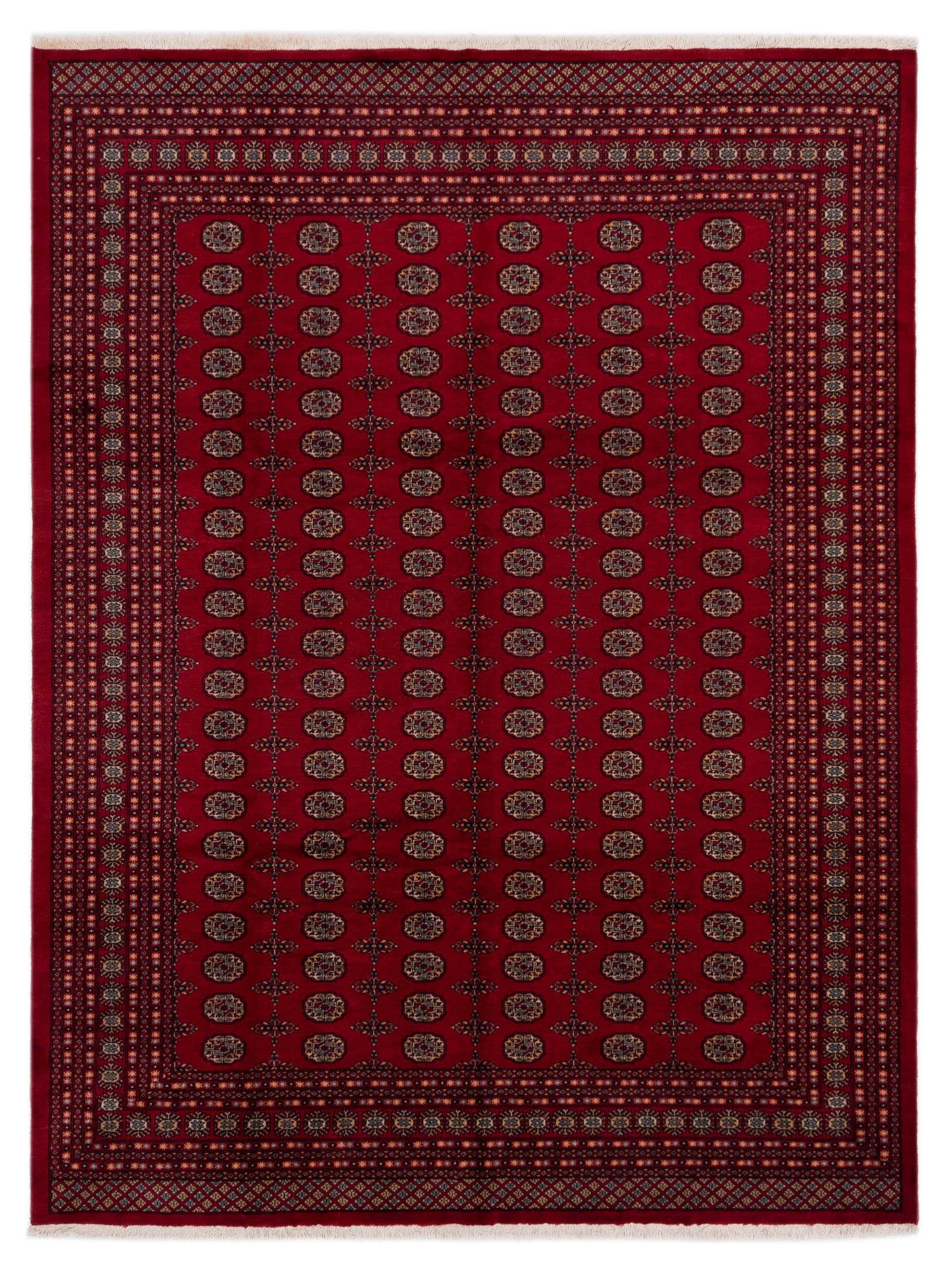 Nomad Bokhara 141420 Red Traditional Hand Knotted Rug