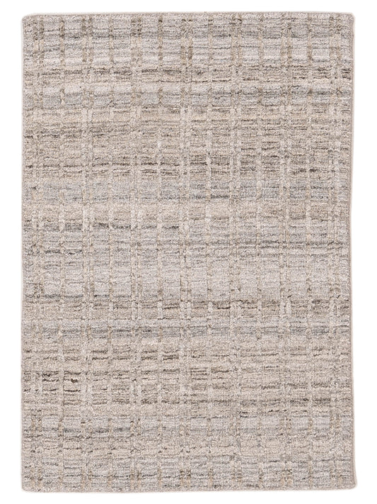 Siena Himalayan 142496 Silver Contemporary Hand Knotted Rug