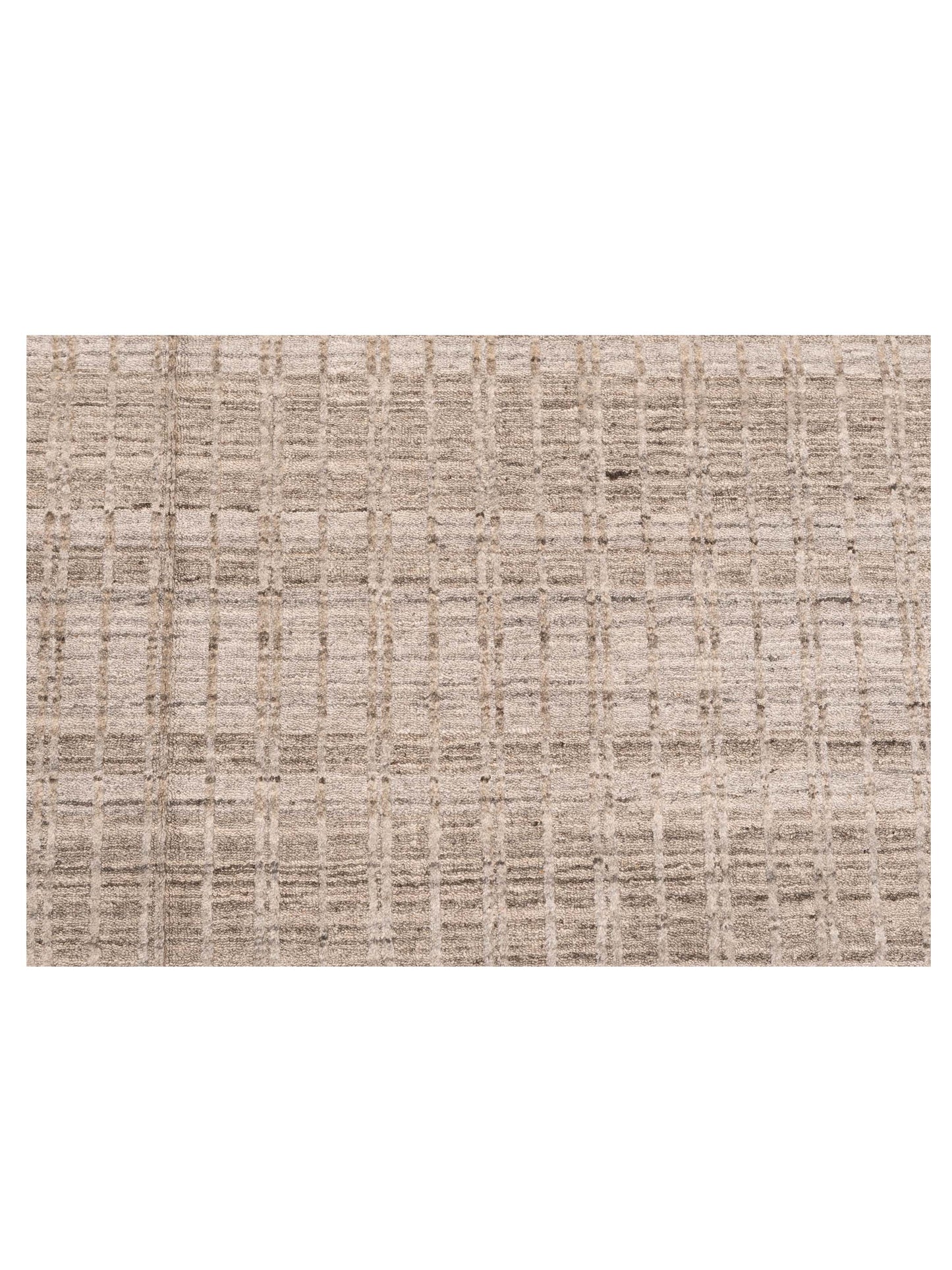 Siena Himalayan 142652 Silver Silver Contemporary Hand Knotted Rug