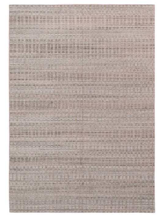 Siena Himalayan 142652 Silver Contemporary Hand Knotted Rug