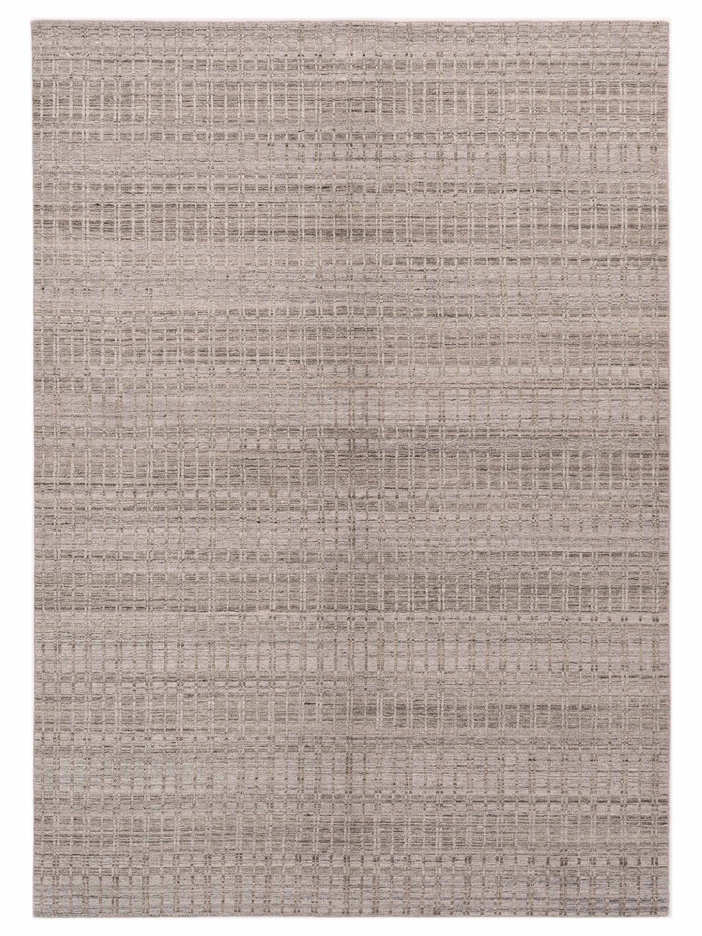 Siena Himalayan 142659 Silver Contemporary Hand Knotted Rug