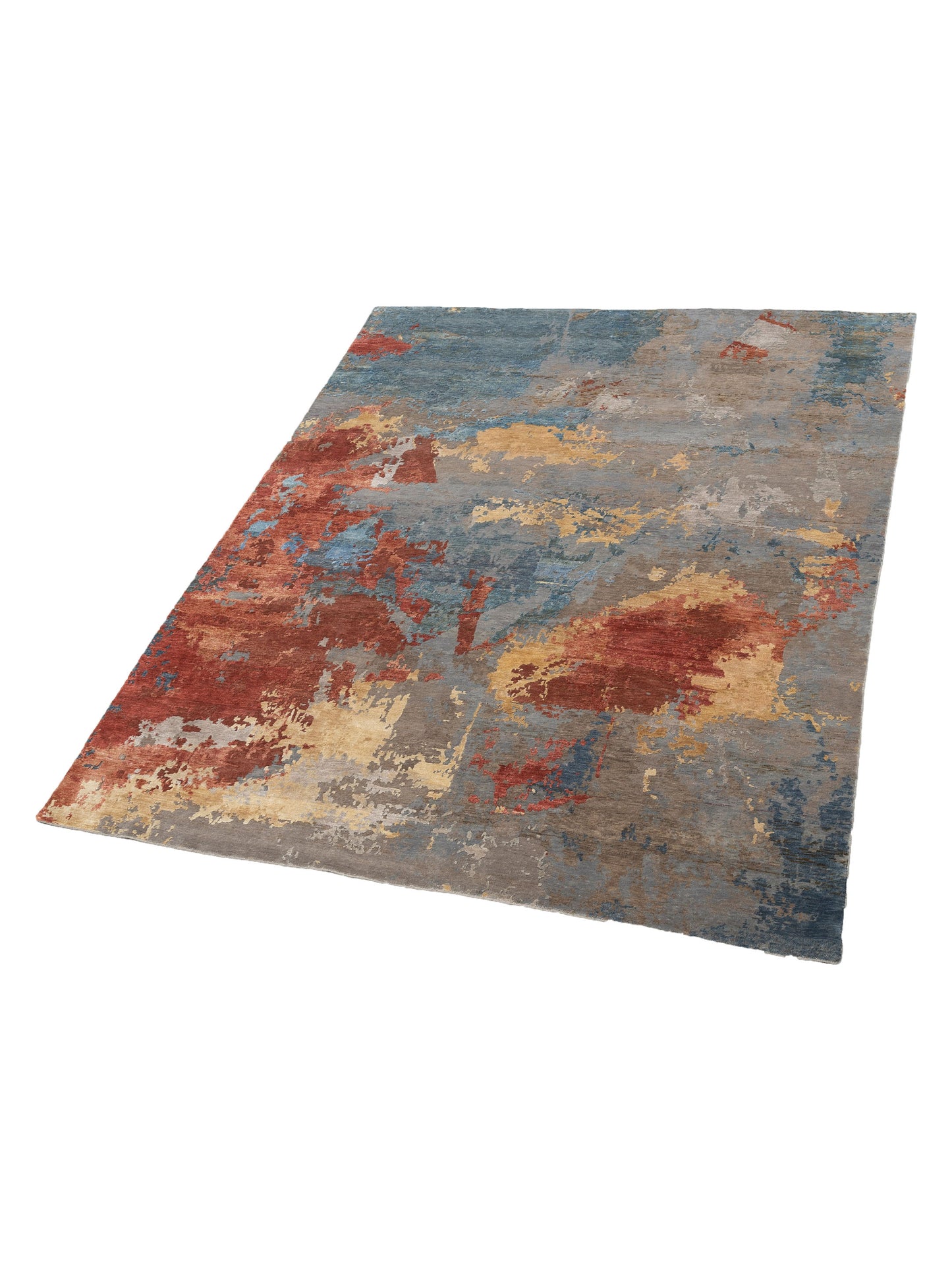 Siena Tibetino 142705 Multi  Contemporary Hand Knotted Rug - 8x10