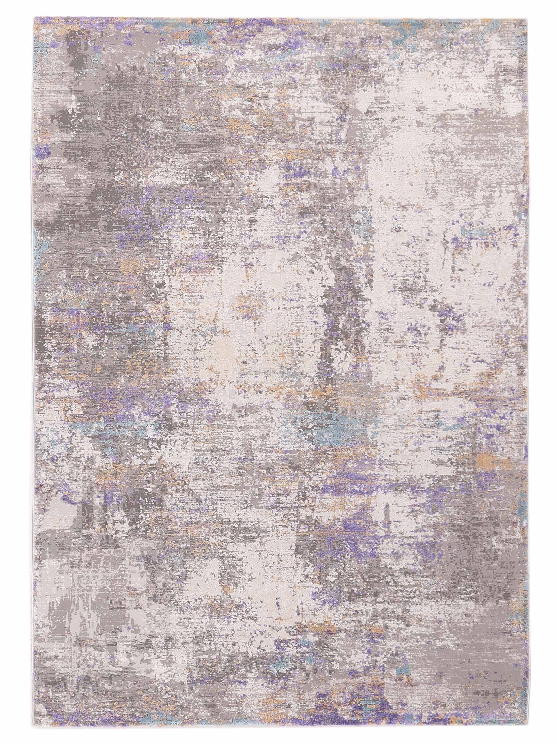 Bergamo Palermo 144398 Gray Contemporary Machine Made Rug