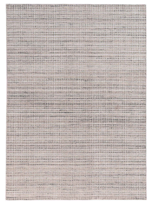 Siena Himalayan 144679 Silver Contemporary Hand Knotted Rug