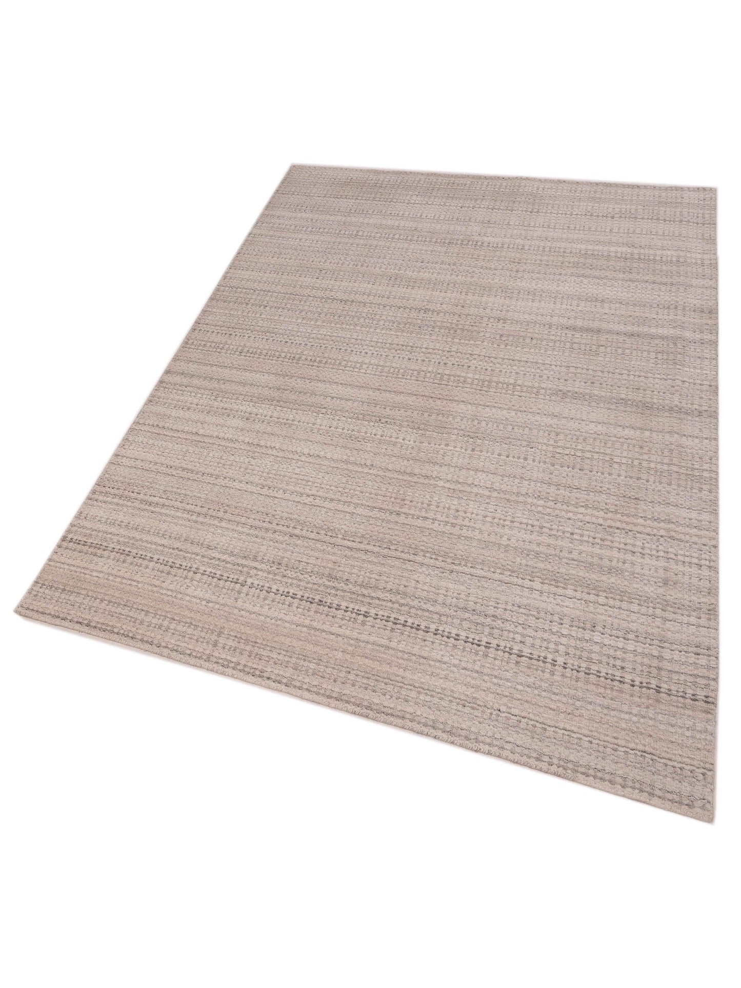 Siena Himalayan 144722 Ivory Gray Contemporary Hand Knotted Rug