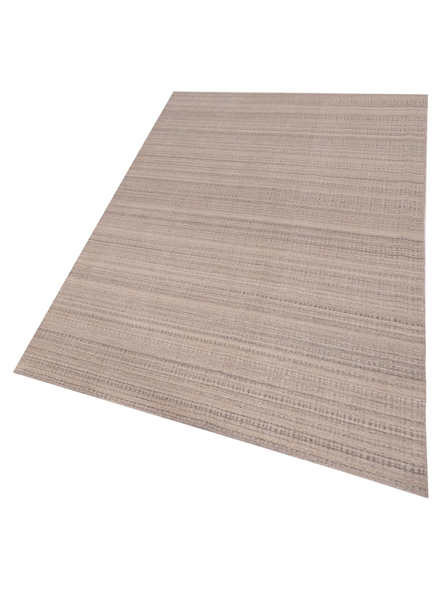 Siena Himalayan 144723 Ivory Gray Contemporary Hand Knotted Rug