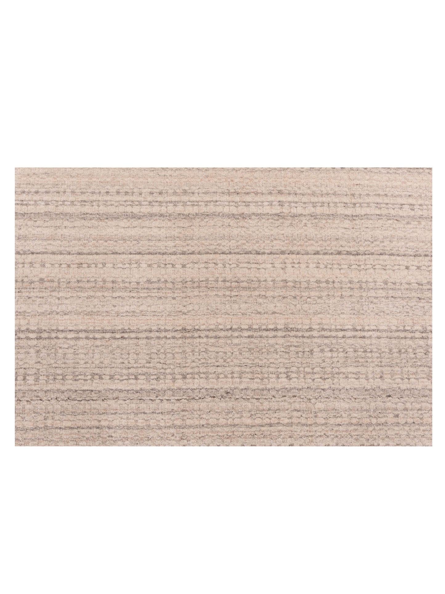 Siena Himalayan 144723 Ivory Gray Contemporary Hand Knotted Rug