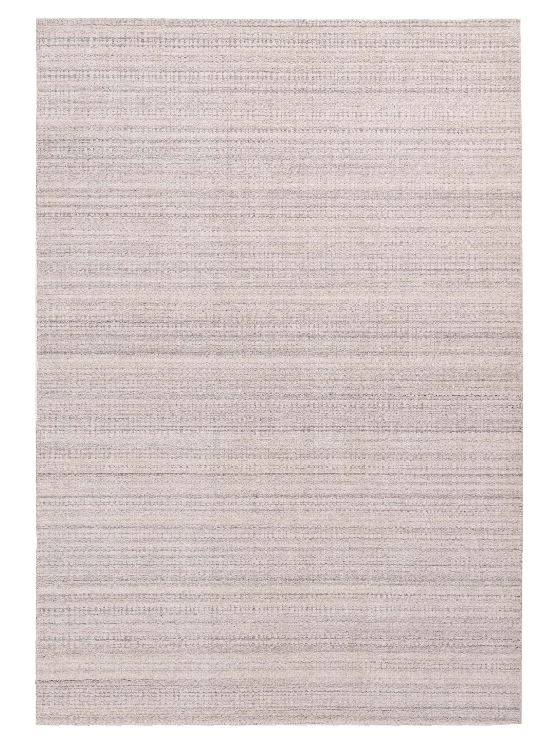 Siena Himalayan 144723 Ivory Contemporary Hand Knotted Rug