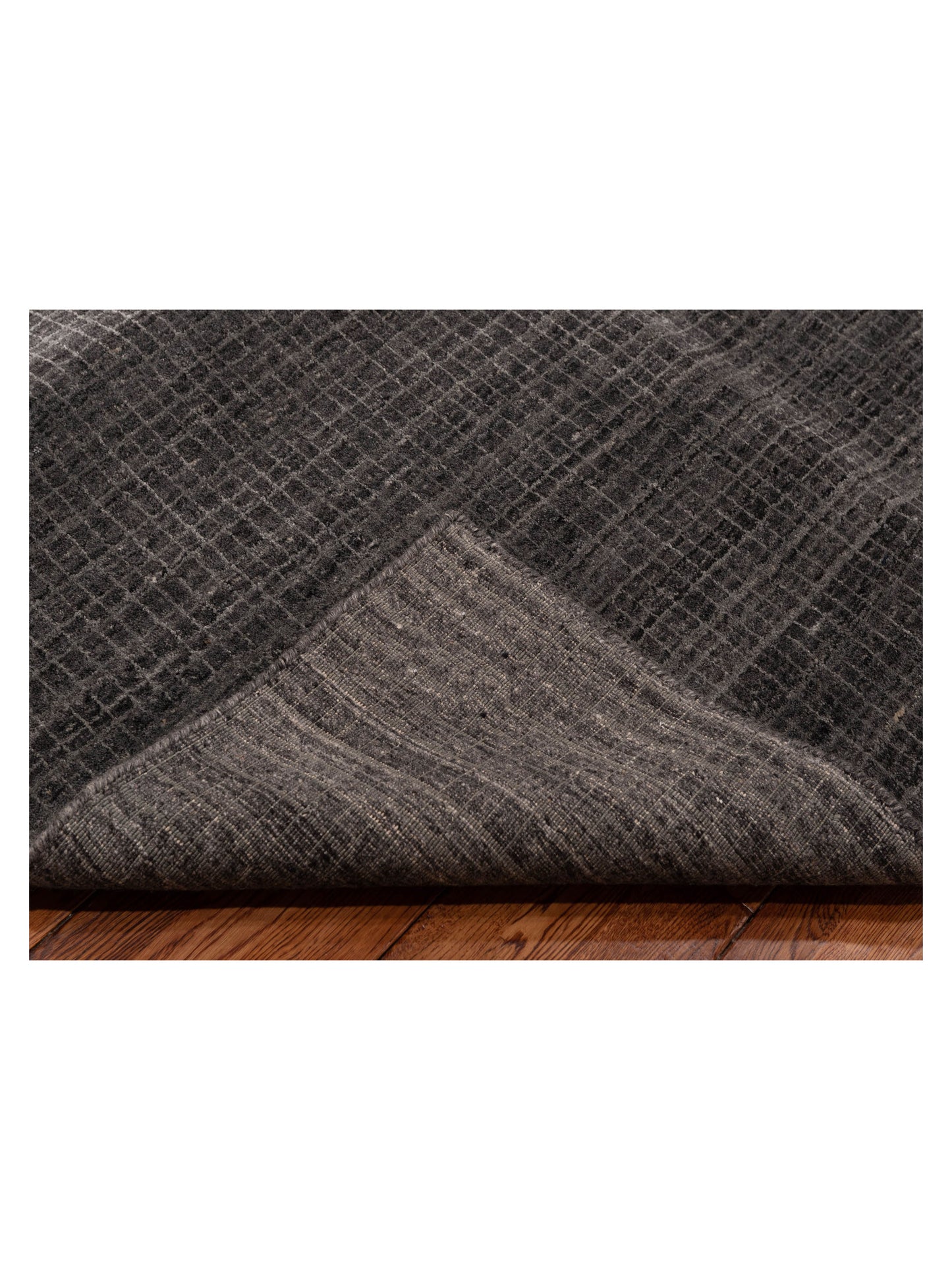 Siena Himalayan 144760 Charcoal Charcoal Contemporary Hand Knotted Rug