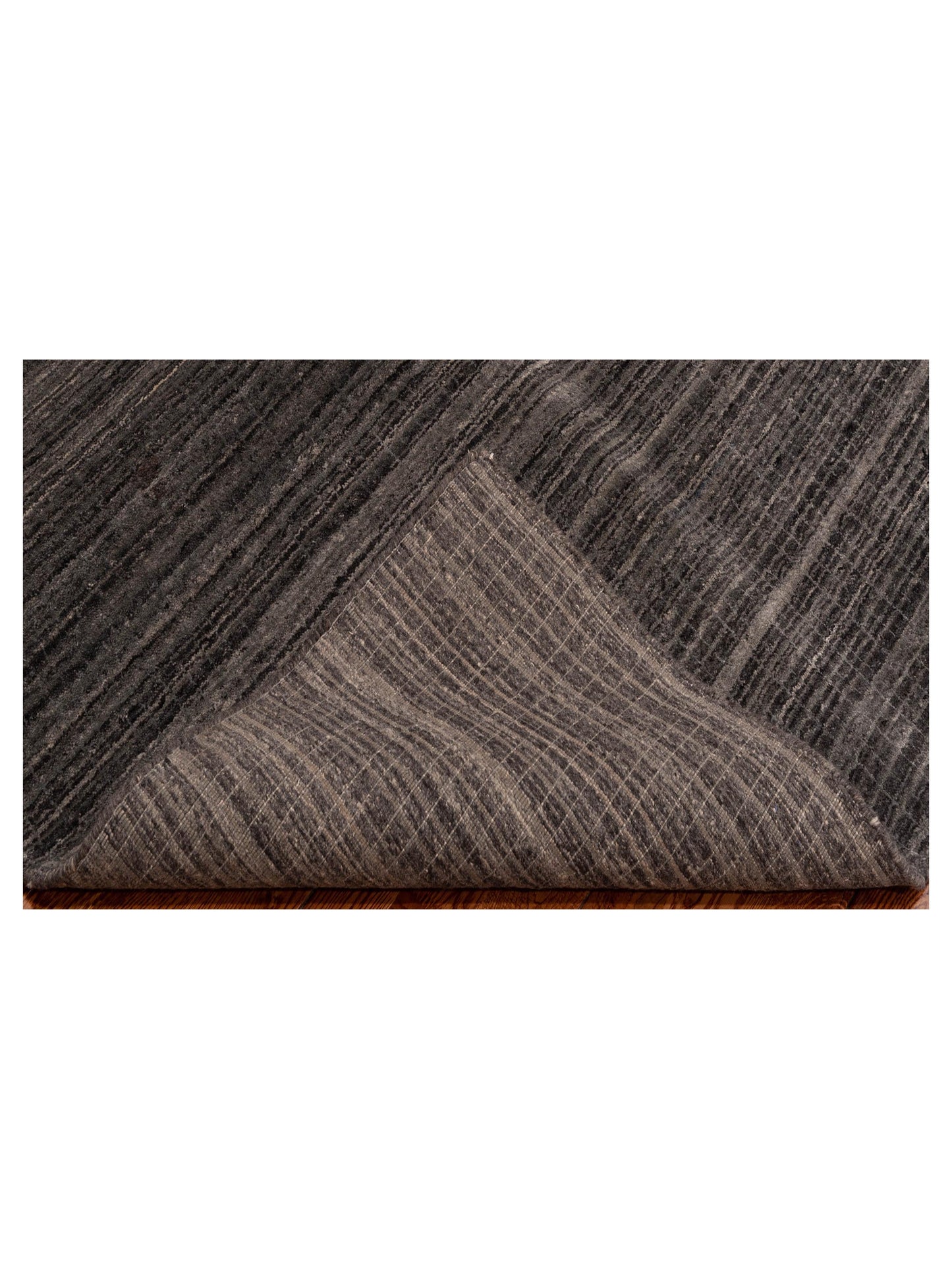 Siena Himalayan 144803 Charcoal  Contemporary Hand Knotted Rug