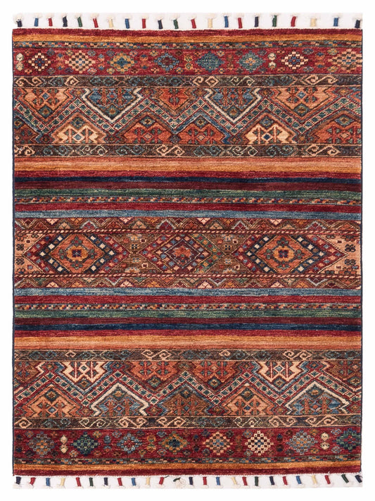 Nomad Horosan 144914 Multi Tribal Hand Knotted Rug