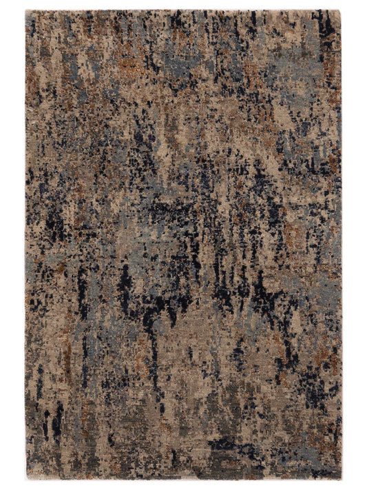 Siena Tibetino 145011 Multi Contemporary Hand Knotted Rug