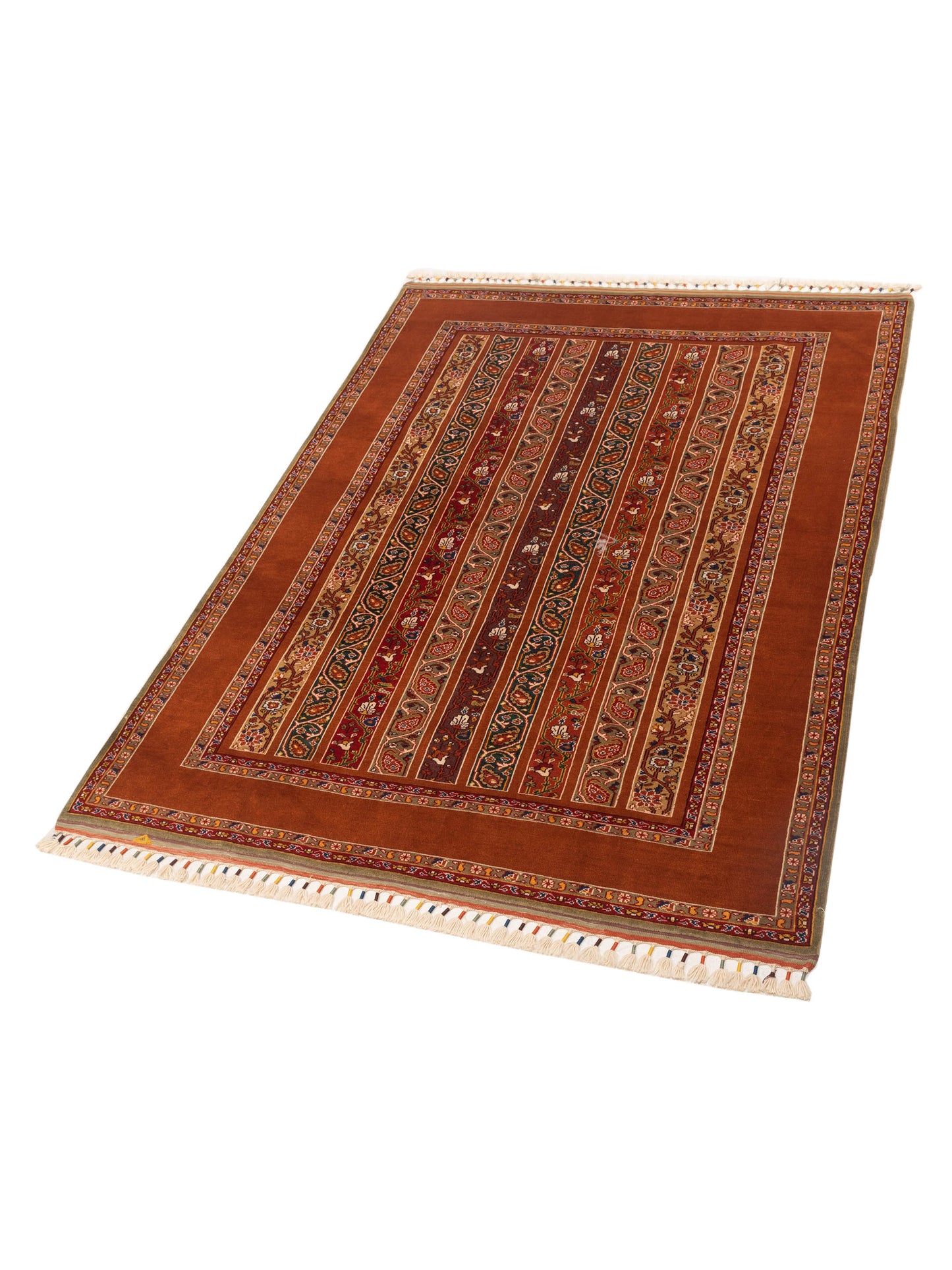 Rajpur Shawl 145133 Multi  Tribal Hand Knotted Rug