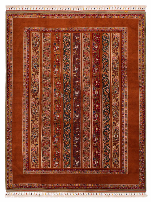 Rajpur Shawl 145133 Multi Tribal Hand Knotted Rug