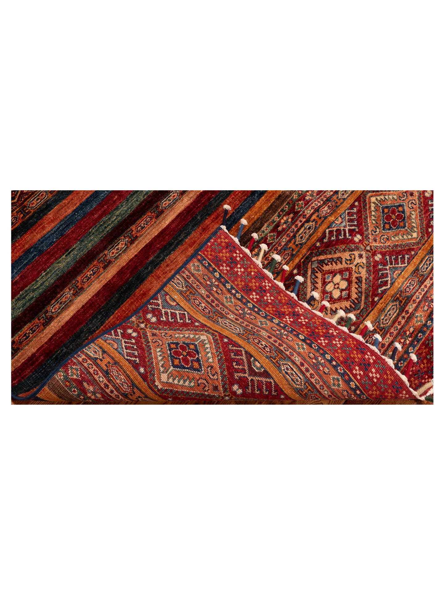 Nomad Horosan 145466 Multi  Tribal Hand Knotted Rug