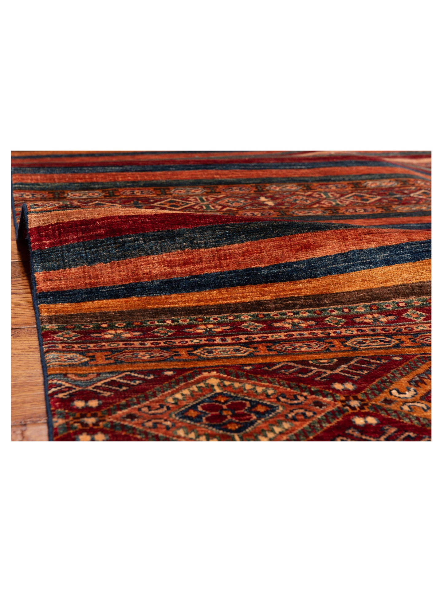 Nomad Horosan 145466 Multi  Tribal Hand Knotted Rug